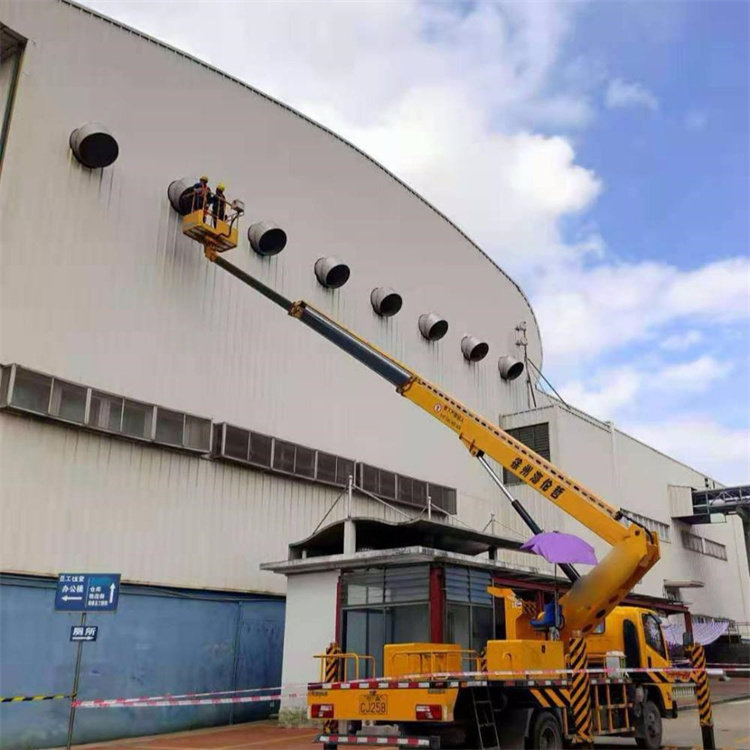 武胜高空作业车出租服务：专业广告牌安装解决方案